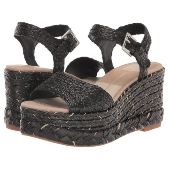 Dolce Vita Women's Tiago Raffia Sandal Size 7 M - Picture 7 of 7